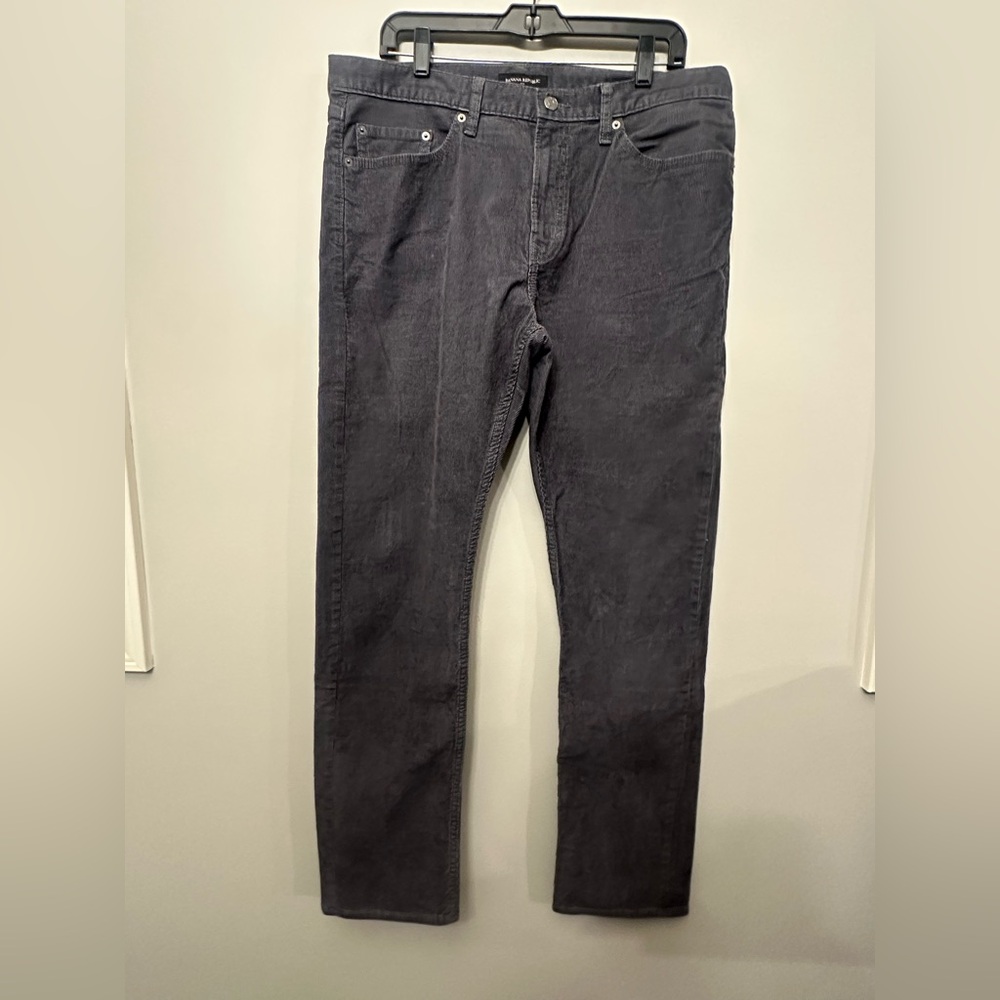 Banana Republic Men's Dark Gray Corduroy Pants
